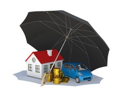 house under umbrella